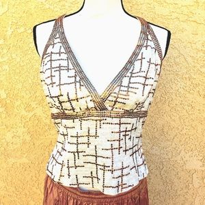 Carmen Marc Valvo Cami Top. NWT. Size: Small